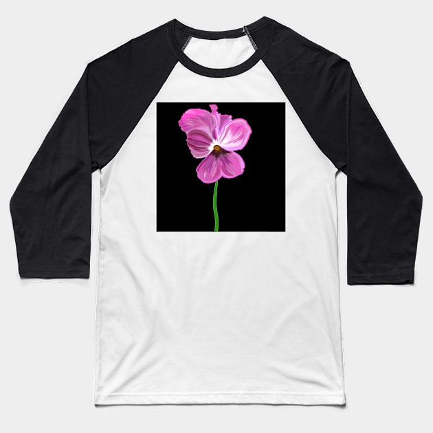 Natural beauty (black) Baseball T-Shirt by Teddyxx